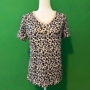 Cheetah Print (Size M) Women’s Top